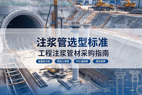 印江注浆管选型标准