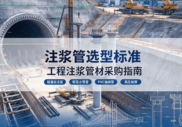 印江注浆管选型标准